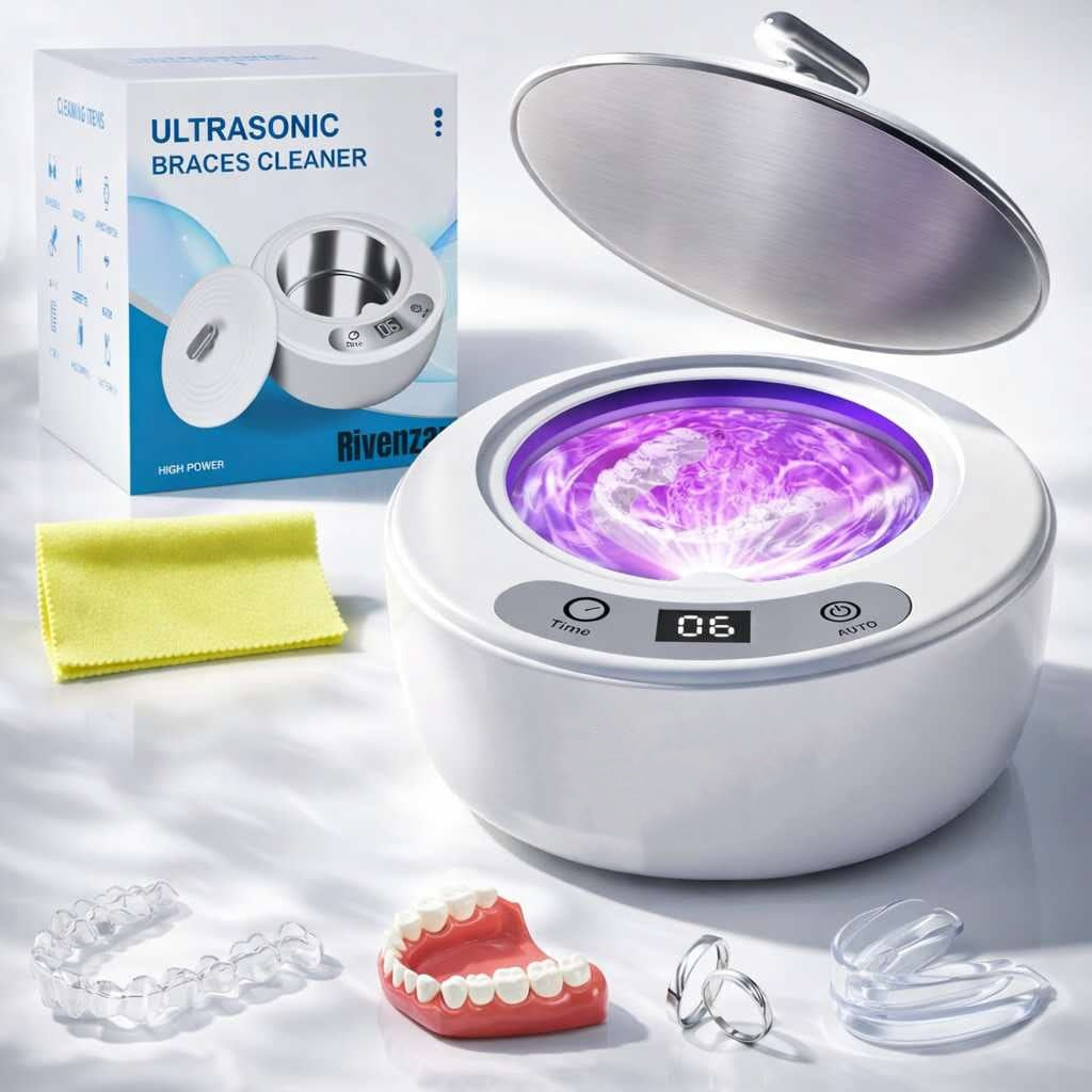 Ultrasonic Cleaning Machine with UV Sterilization for Glasses and Jewelry