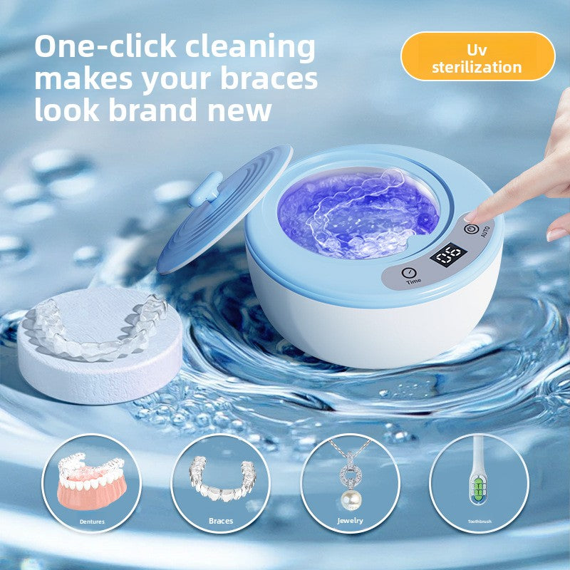 Ultrasonic Cleaning Machine with UV Sterilization for Glasses and Jewelry